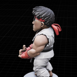 porte-Manette-street-fitghrt-04.png 🥋🔥 Ryu - Inspirado em Street Fighter | Figura 3D de suporte de cabo (Fan-Art)