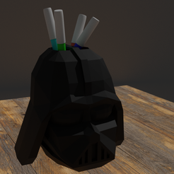 f561e3e3-8acd-48c4-a285-66233357ca15.png Free 3D file Darth Fender Pen Holder・3D printer design to download