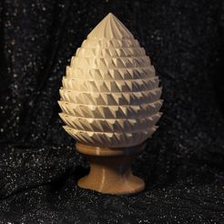 _DSF5951.jpg STL file PINE CONE LAMP (LAMPIGNA)・3D printing model to download