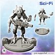2.jpg Alien creature with bionic eye and assault rifle (18) - SF SciFi wars future apocalypse post-apo wargaming wargame