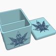 Captura-de-Pantalla-2023-01-03-a-las-18.00.57.jpg STL file WEED BOX CONTAINER HERBAL HERB BIG GRINDERKING 165X185X185MM EASY PRINT・3D printer model to download