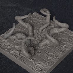 3dprint_review.jpg Файл 3D Дыра в "Странных вещах" - "Перевернутый мир・Шаблон для загрузки и 3D-печати, 3DPrintModelStoreSS