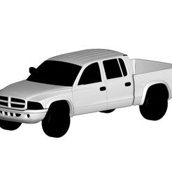 1.png 3D file Dodge Dakota・3D printer model to download