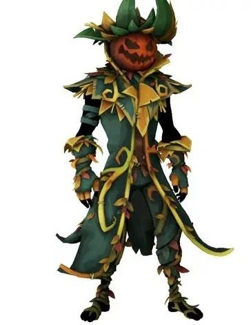 Jack Looter Pumpkin Pirate Captain – Dark Fantasy 3D Printable Model
