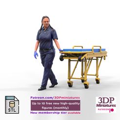 cult.jpg STL-Datei N2 Sanitäter-Notdienst mit einem Wagen・Design für 3D-Drucker zum herunterladen