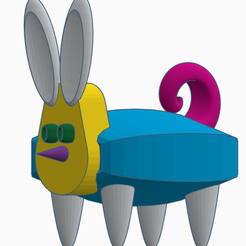 Stratomaker mascot image 1.png Bunny-Pig-Turtle Mashup Mascot