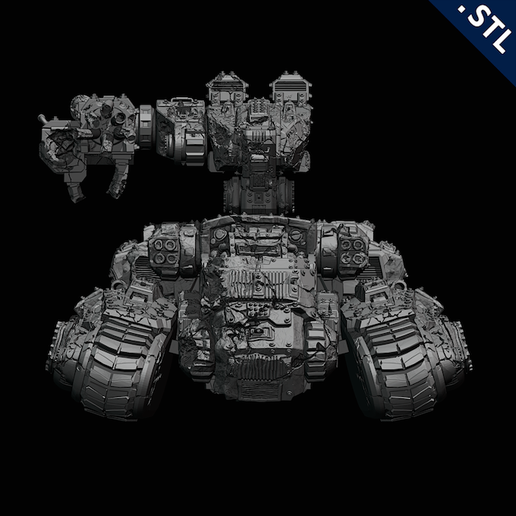 14.png 戦車と砲塔 – 3Dプリント用セット