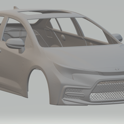 0,1.png STL-Datei toyota corolla usa・3D-druckbares Modell zum Herunterladen