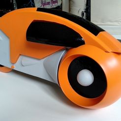 IMG_20180508_182230.jpg Free 3D file Tron Light Cycle 1st generation Strubi's double size version・3D print design to download