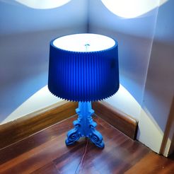 1601143115611.jpg Free 3D file Bourgie by Kartell floor lamp (Replica)・Object to download and to 3D print