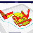 ( Ce3PRO_ENDERS_BMGV6_Plate_20220706 - Ultimaker Cura - x File Edit View Settings Extensions Preferences Help Line Type v S& klipper-Low Quality-0.25mm 15% Layer view v = 236 is mm i sill Hi A | Il Hi I) i HA © 3hours7 minutes @® ® 209-1320 Earning BMG E3D V6 DIRECT DRIVE FOR CREALITY ENDER 5 (PRO)