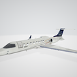 2.png Bombardier Learjet 45xr 3D Model low poly