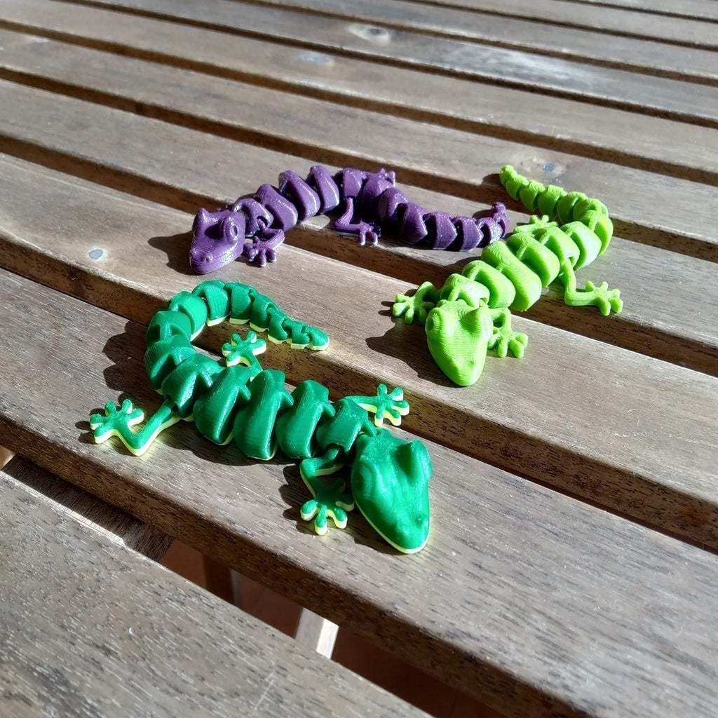 IMG_20191107_144626.jpg Archivo STL gratis Articulated Lizard v2・Objeto de impresión 3D para descargar, mcgybeer