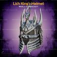 2.jpg Lich King Helmet Cosplay World Of Warcraft - STL File