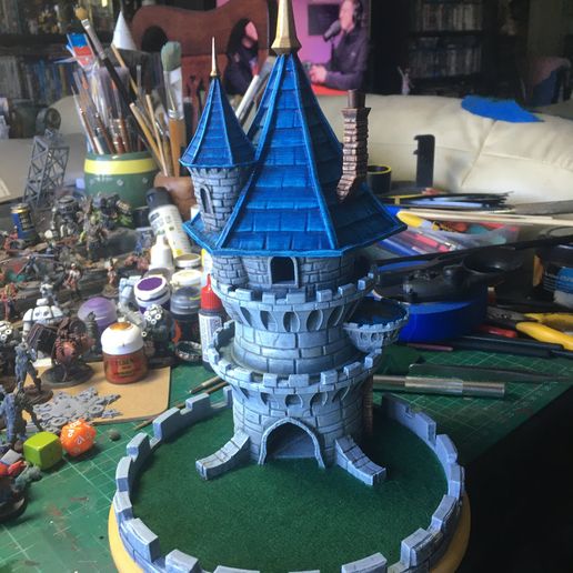 FATES END - DICE TOWER - FREE WIZARD TOWER!