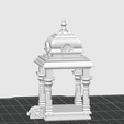 Screenshot-2026-06-07-170801.png Golden Temple mandapam 3MF & STL | Traditional Decorative Shrine | God's Place | Hindu Pooja room