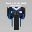 GenSciFiMask07C.jpg GENERIC SCIENCE FICTION MASK MODEL 07