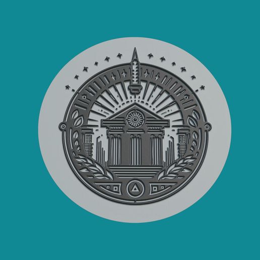 a_83.jpg Architect Medallion Architect 3d Print Model