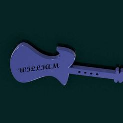 Fichier STL gratuit Support mural pour guitares électriques Strat-Style  🎵・Objet pour imprimante 3D à télécharger・Cults