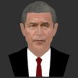 president-george-w-bush-bust-ready-for-full-color-3d-printing-3d-model-obj-stl-wrl-wrz-mtl (20).jpg President George W Bush bust ready for full color 3D printing