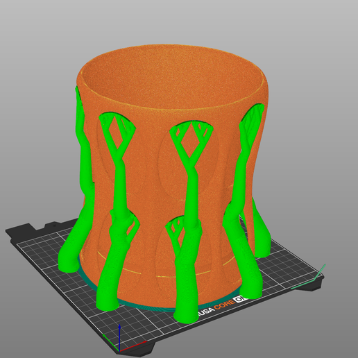 Organic_Pot_Slicer.png Vaso orgânico para plantas - Modelo 2
