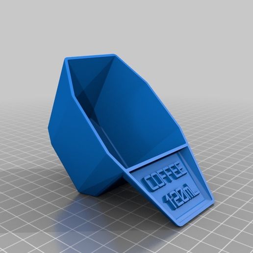 Free 3D file 120ml Coffee Scoop Finally・3D printable design to download
