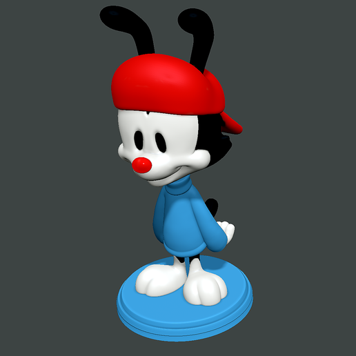 Archivo STL Wakko Warner - Animaniacs・Objeto Para Impresora 3D Para ...