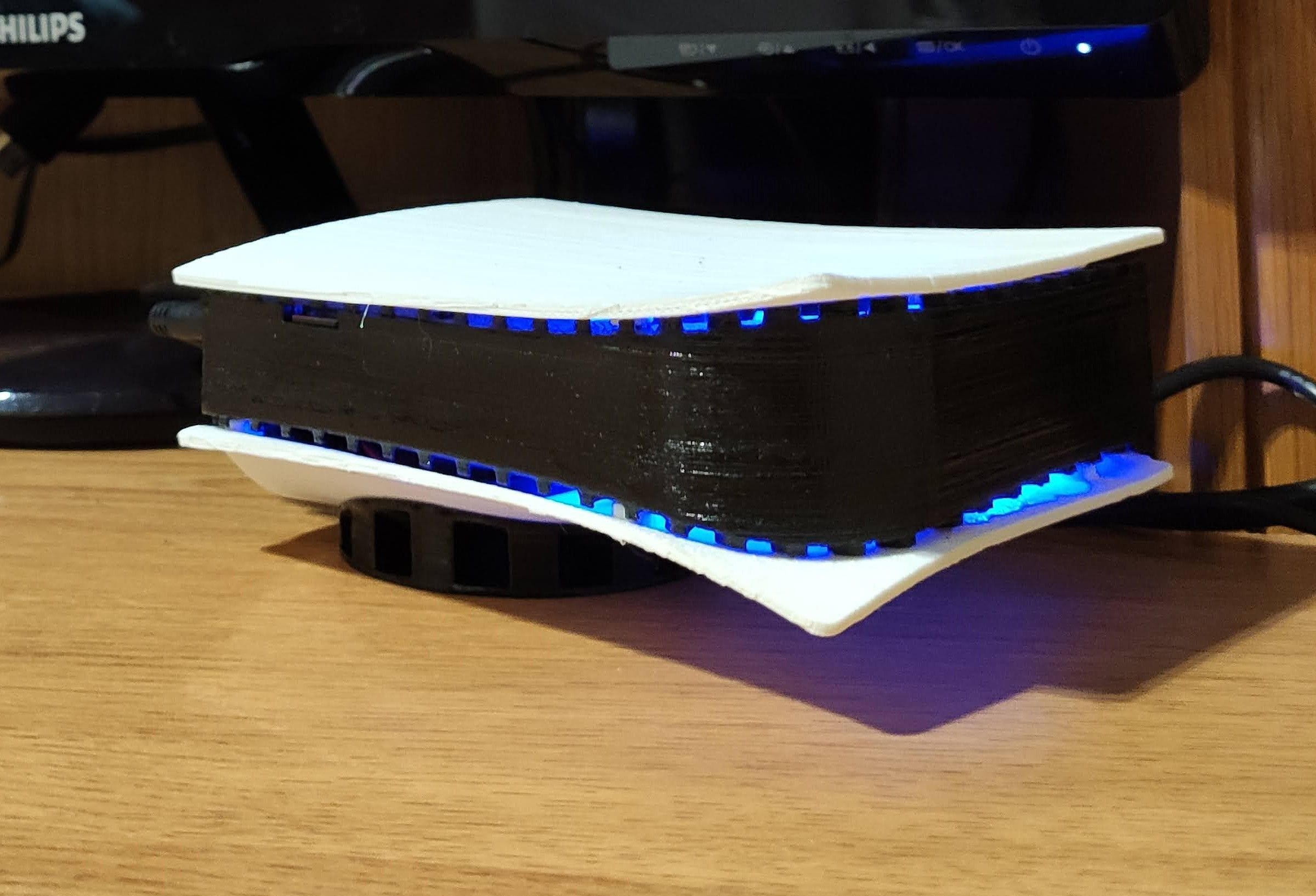 Descargar archivo STL Raspberry pi 4B Playstation 5 case • Objeto