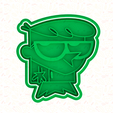 1.png Dexter's Laboratory cookie cutter #1