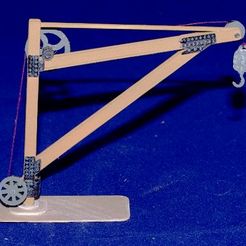 Industrial-Crane-1-2.jpg Archivo STL Escala 1/87 (HO) - Grúa industrial 1・Modelo de impresión 3D para descargar