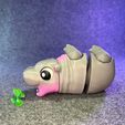 z5919060623853_41ecf3980d0bf023a575c49bb0b29deb.jpg Moo Deng Hippo Flexi - Articulado - STL & 3mf multicolor
