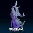 15.jpg Girl Tiefling Sorcerer in Dynamic pose 3D print model