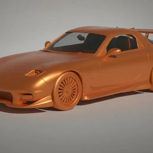 Mazda RX-7 VeilSide C-II – Fast & Furious JDM STL 3D Print Model