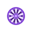 rim #1 177mm diameter 191mm tall. with H-town logo.stl H-Town Spokes. includes 3 designs. more coming soon...