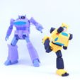 bee8.jpg Бесплатный STL файл ARTICULATED G1 TRANSFORMERS BUMBLEBEE - NO SUPPORT・Шаблон для 3D-печати для загрузки
