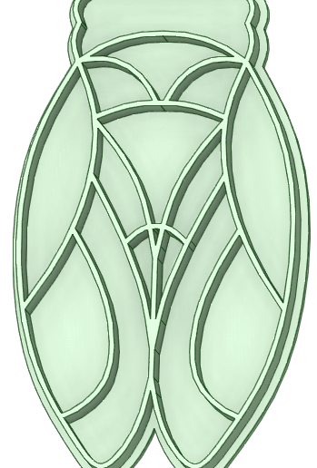 Cigarra_e.png Whole Cicada cookie cutter