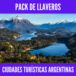 maria prieto (7).png 3D file Pack de llaveros bicapa - Ciudades turísticas argentinas・3D printable model to download