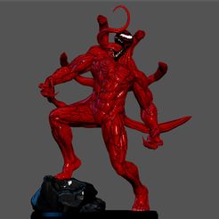 1.jpg -Datei CARNAGE VENOM MOVIE Woody Harrelson STATUE 3D PRINT herunterladen • Objekt zum 3D-Drucken, figuremasteracademy