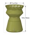 vase47-21.jpg style vase cup vessel v47 for 3d-print or cnc