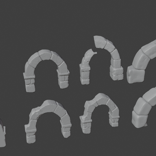 8 stone arch