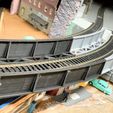 HO Scale Curved Bridge