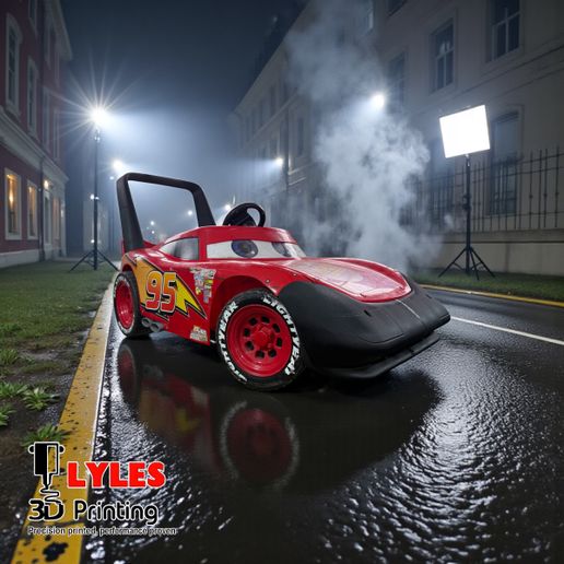 Lightning McQueen Superbird Daytona Legend Body Kit – Digital File