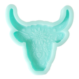 20230302_105832.png Floral Bull Master Mold for silicone mold casting