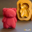 Bath-bomb-mold-Teddy-bear-3d-print.jpg Bath bomb mold - teddy bear