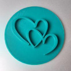 20230415_084911-1.jpg Fichier STL Sello corazones / Heart stamp / sello corazón・Design pour imprimante 3D à télécharger