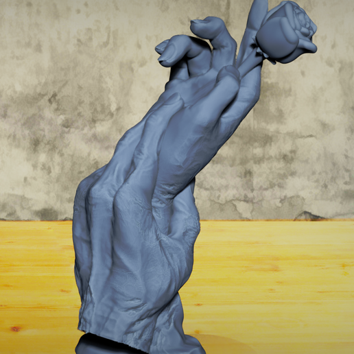 Horror Hand Statues for Home Decor VALENTINE DAY・ STL File for 3D ...