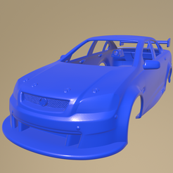 b05_013.png STL file Holden Commodore V8 Supercar 2012 PRINTABLE CAR BODY・3D printing template to download