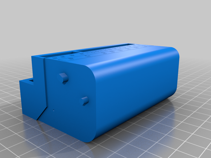 Soporte.png Бесплатный GCODE файл Drill Bit Case・3D-печатная модель для загрузки, SolidWorksMaker
