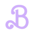 B.stl BARBIE Letters and Numbers (old) | Logo