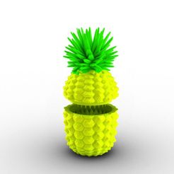 grinder-pineapple.jpg STL file pineapple grinder・3D printer design to download